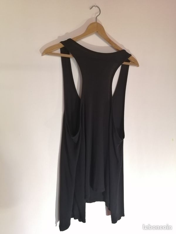 T-shirt noir - Taille L (image 4)