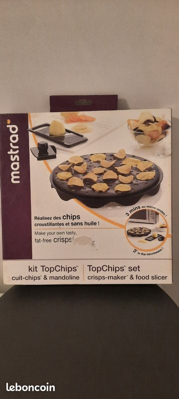 Accessoire de cuisine Mastrad CUIT CHIPS + MANDOLINE | Darty
