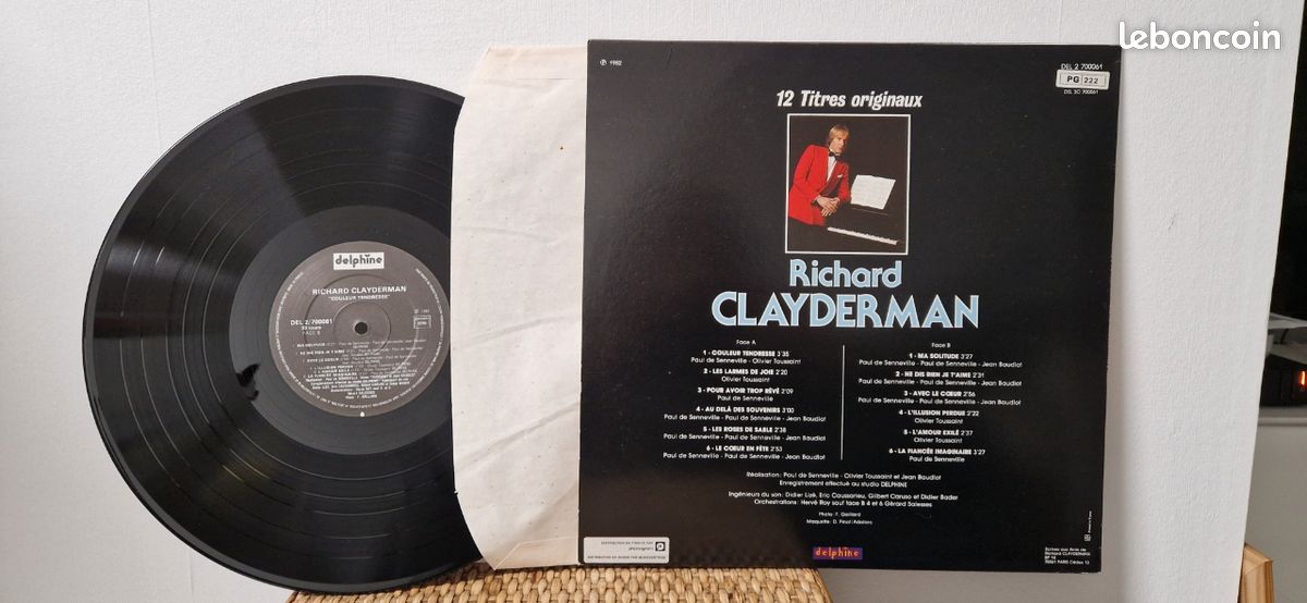 Vinyle Richard Clyderman (image 2)