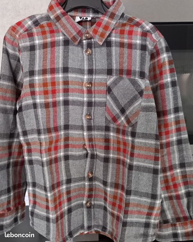 Belle Chemise Garçon Tape à L'OEIL Taille 6ans (image 1)