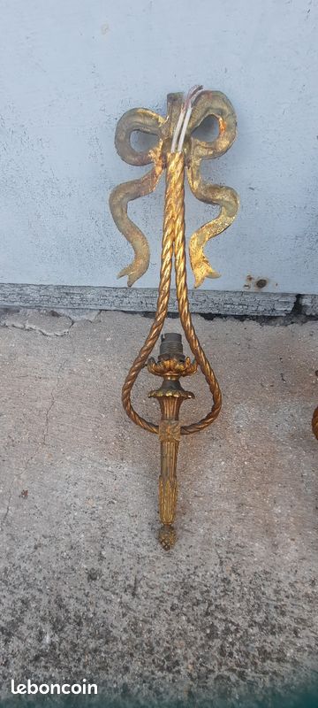 Deux appliques de Style Napoleon 3 (image 4)