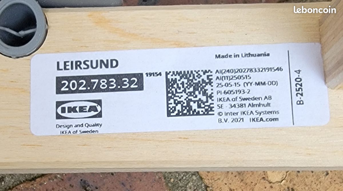 Sommier 80 x 200 IKEA (image 2)