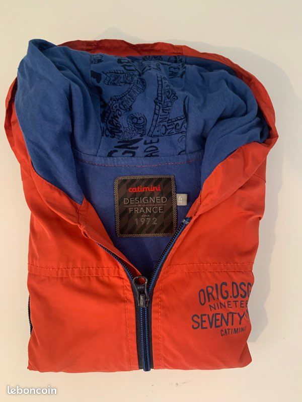 Blouson coupe vent CATIMINI garçon 6 ans (image 3)