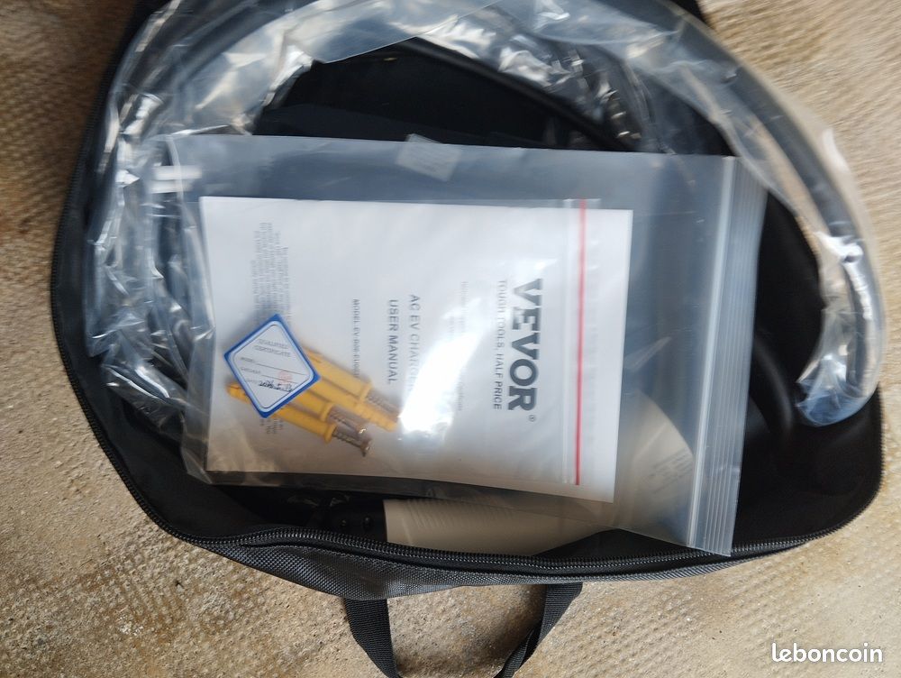 Câble recharge T2 prise schuko 16Amp Vévor 5 mètres (image 3)