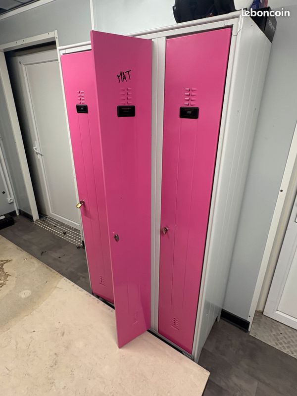 LOT DE 2 CASIER 3 COLONNE 190x60 (image 1)