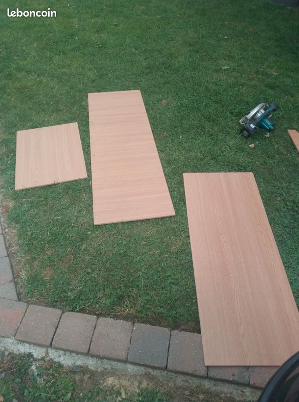 Panneau melaminé imitation chêne/ bois (image 1)
