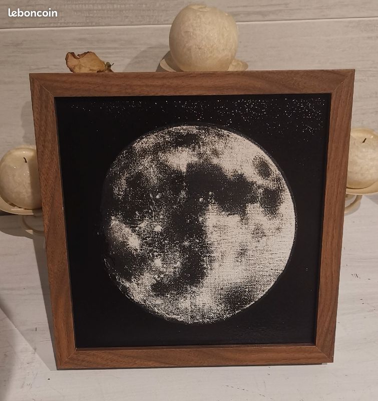 Cadre lumineux LED lune (image 3)