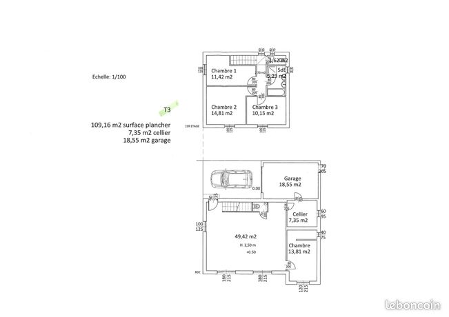 Maison 6 pièces 109 m²
