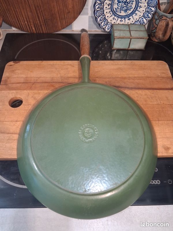 Poêle en Fonte Le Creuset 💚 29 cm (image 4)