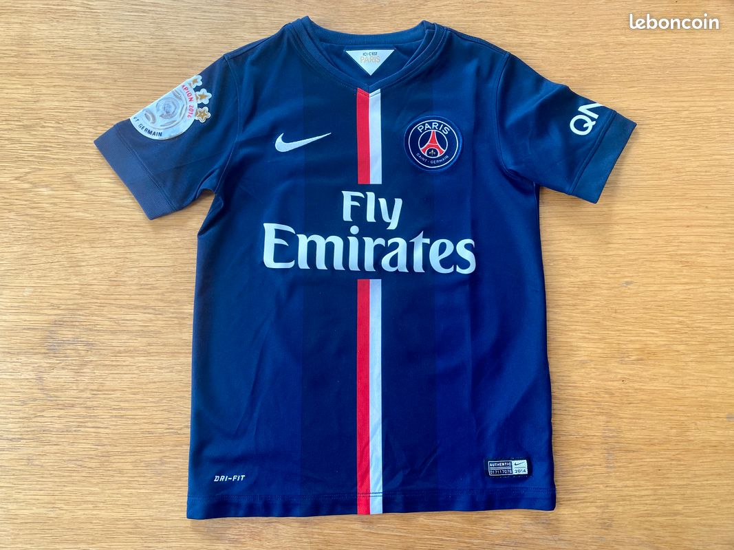 Maillot PSG domicile Authentique 2025/26 sur
