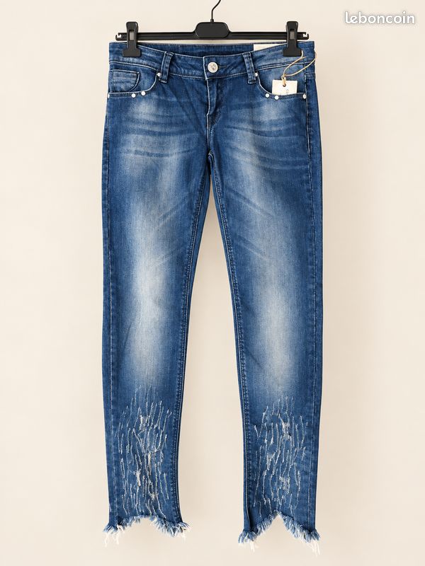 Jean bleu Cipo & Baxx – 91 % coton – Taille 38 – Neuf (image 1)