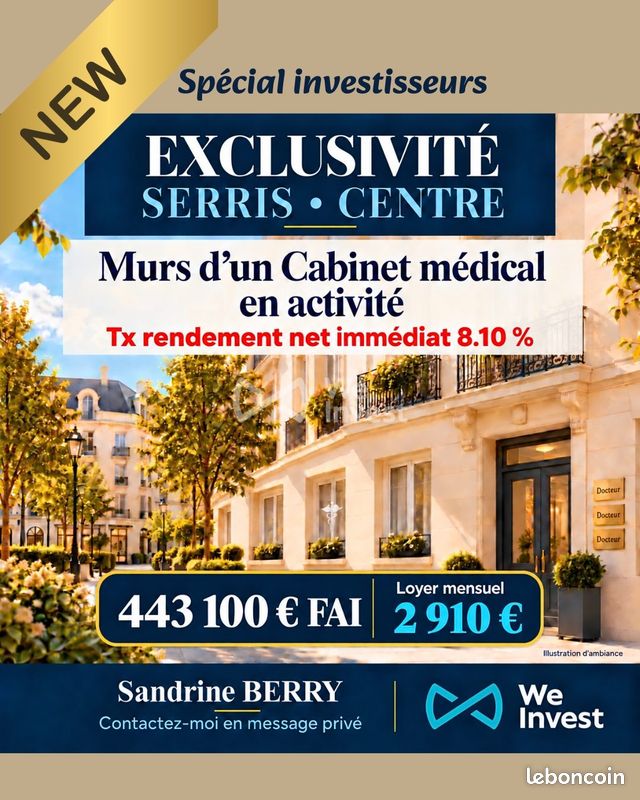 Appartement 4 pièces 72 m² · à Serris · 72 m² · 443 100 €