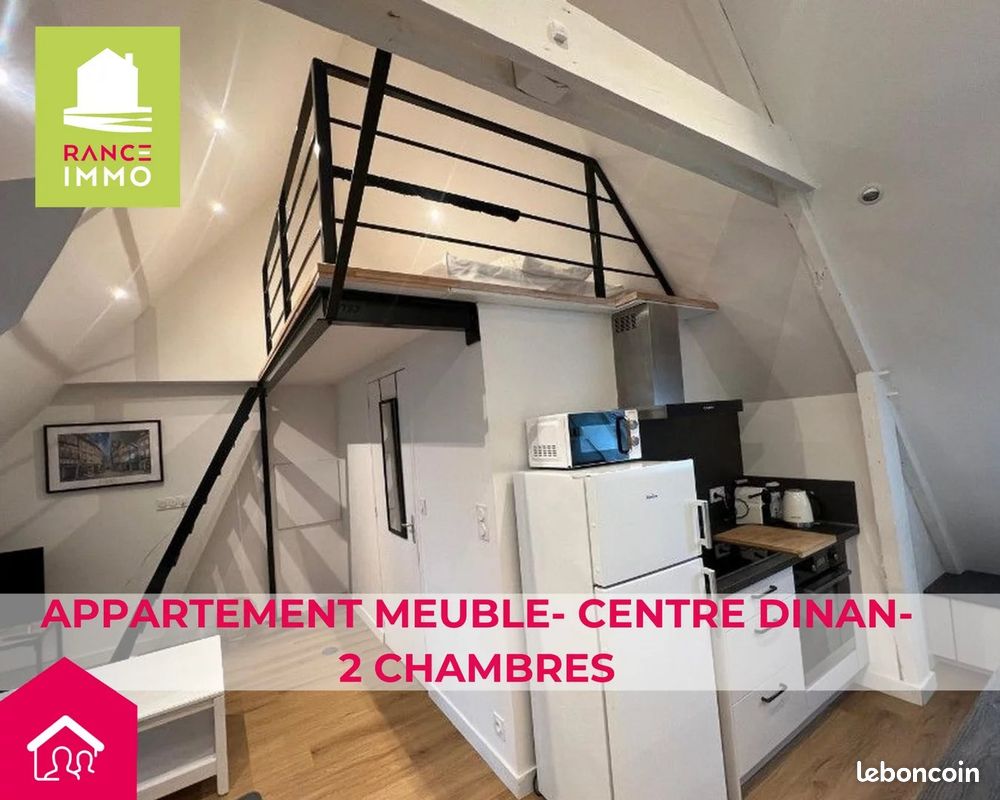 Appartement 3 pièces 45 m² · à Dinan · 45 m² · 890 €