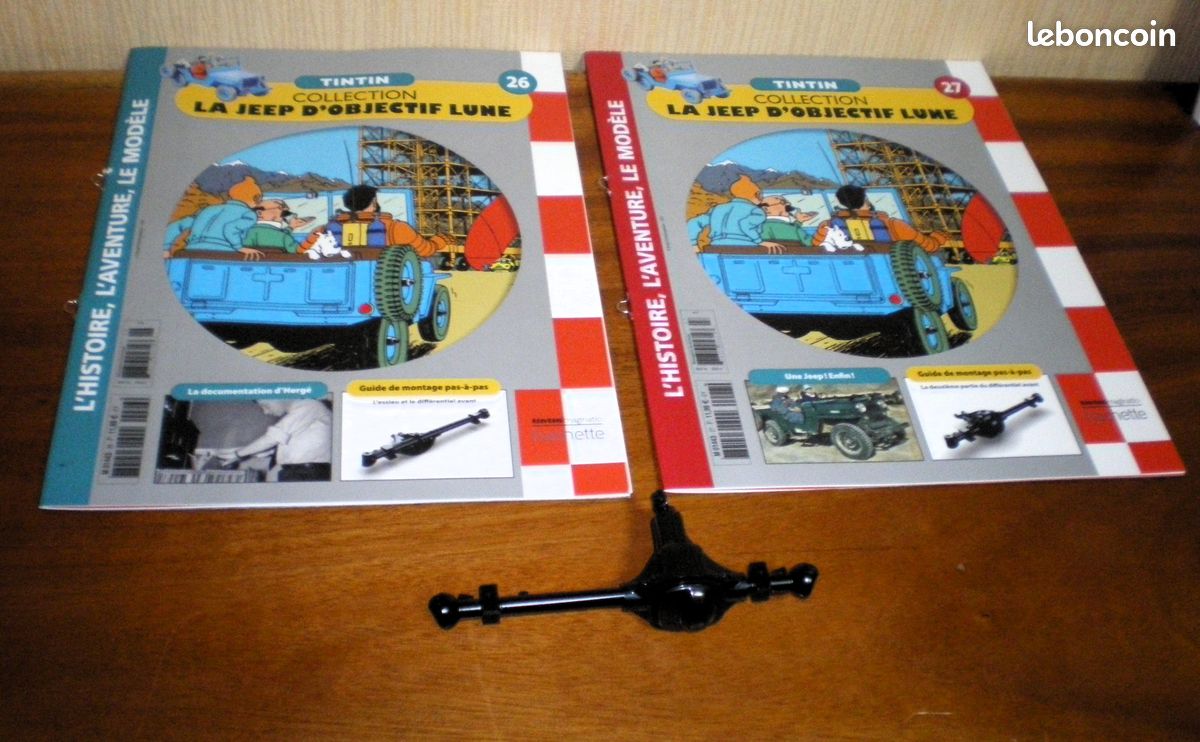 L’essieu et le différentiel avant de la jeep d’objectif lune – fascicules n° 26-27 (image 2)