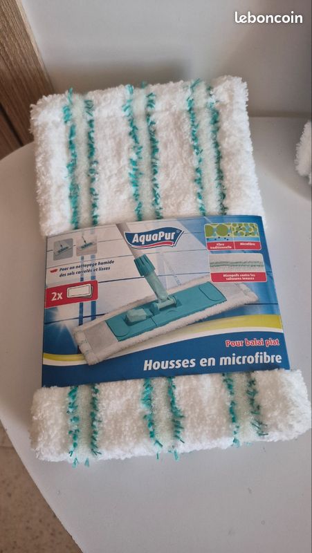Housses de rechange AquaPur pour balai plat (image 3)