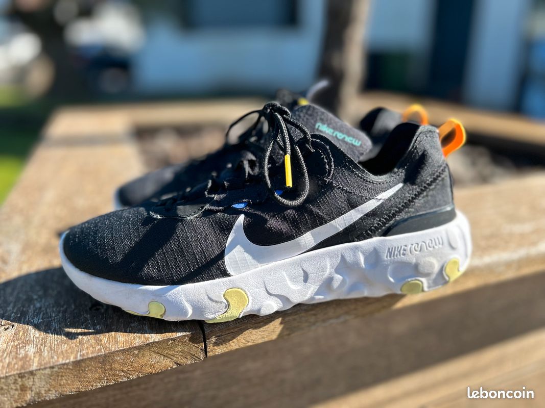 Baskets Nike Renew Element 55 GS IE Noir 38 Chaussures