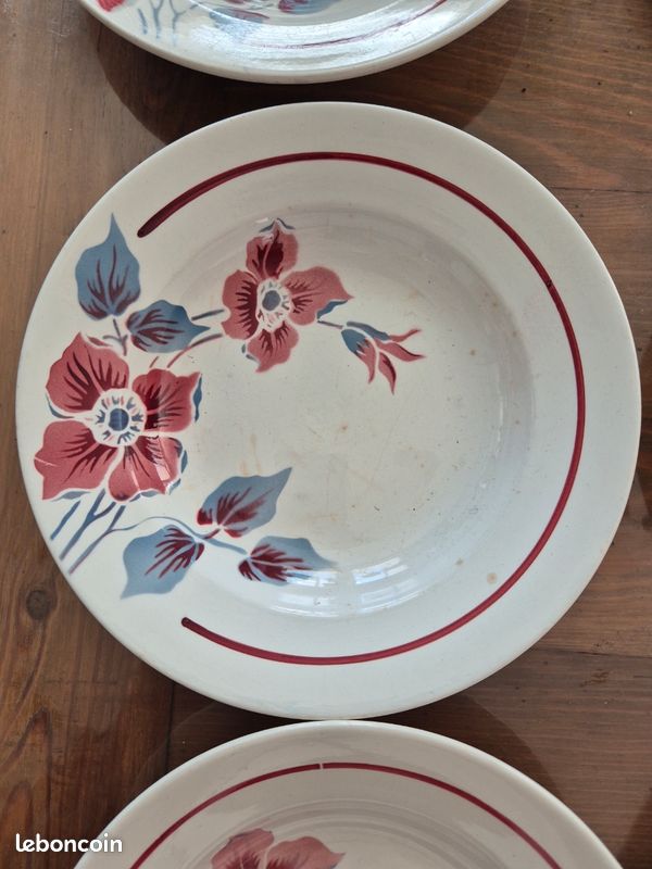 5 assiettes creuses + 1 assiette plate (image 4)