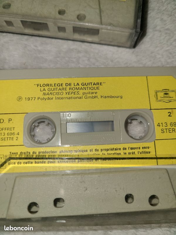 Cassettes audio. La guitare (image 2)