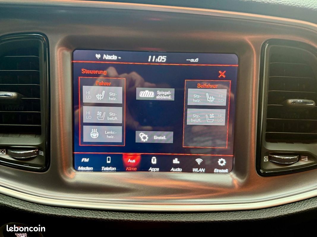 Dodge CHALLENGER R/T Scat Pack Widebody V8 6.4 492 ch – CarPlay – Caméra – Harman Kardon (image 17)