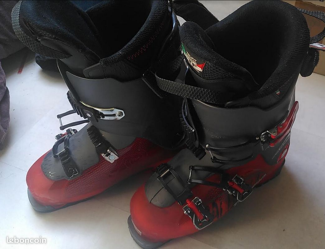 Pair de Ski Mantra 2018 + Fix (STH2 n WTR 13 C100 Orange Black) Trés bon état (image 3)