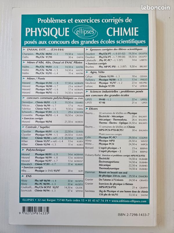 Problèmes corrigés de Physique Mines/Ponts T8 (image 2)