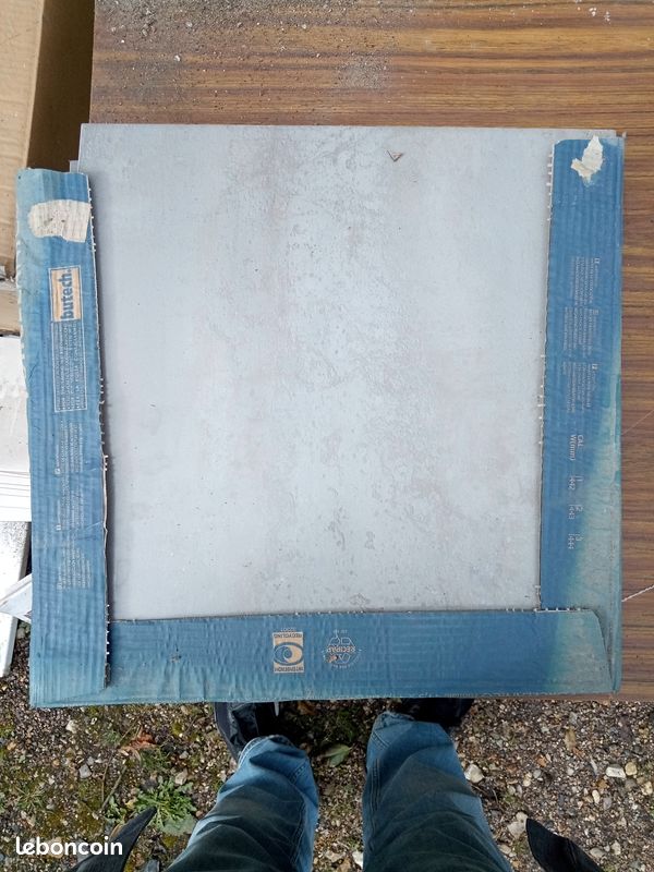 Carrelages 44,3*44,3 ferroker alluminio (image 2)