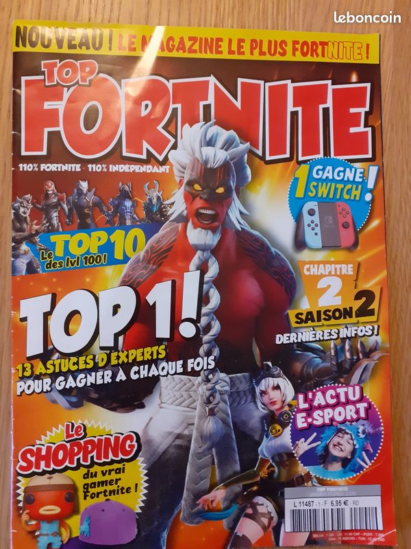 Lot livres FORTNITE - 1 guide Fortnite Battle Royale + 1 histoire dont tu es le héros + 1 Magazine (image 8)