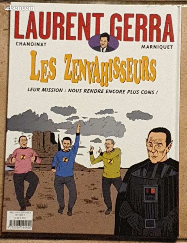 BD Laurent Gerra Les zenvahisseurs comme neuf (image 3)