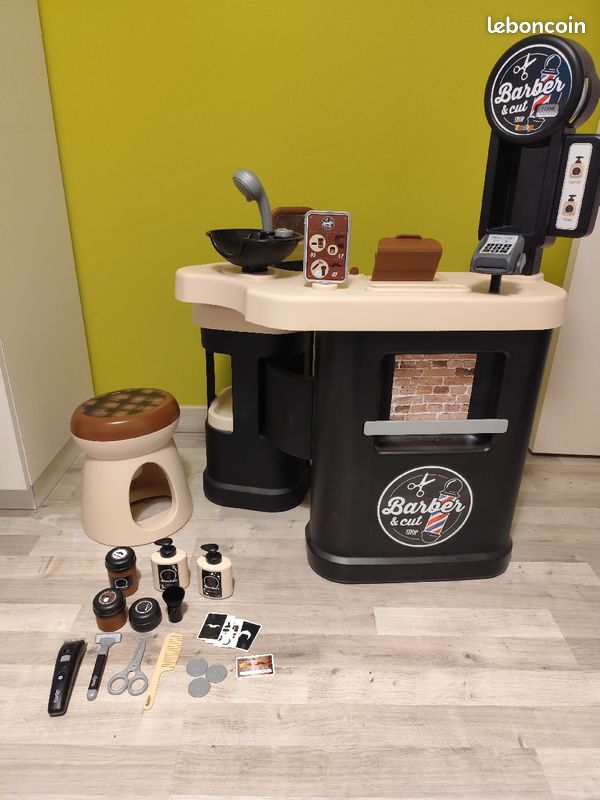 Jouet D'imitation Barbier Smoby Barber & Cut - Ceinture Avec 10 Accessoires - À Partir De 3 Ans