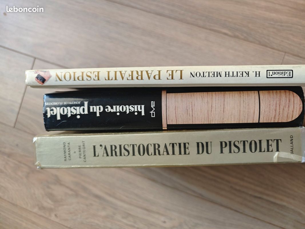 Lot de 3 livres sur les pistolets et l’espionnage (image 6)