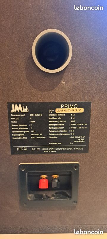 Deux enceintes JMLab (image 3)