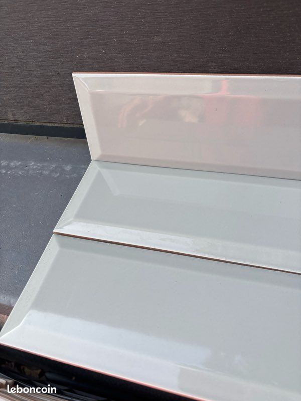 7m2 / Carrelage métro gris perle 10x30 (image 3)