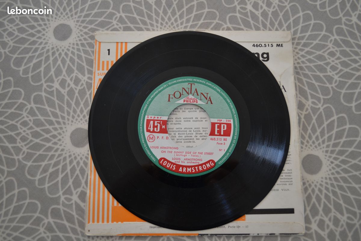 EP Disque vinyle Louis Armstrong (image 4)