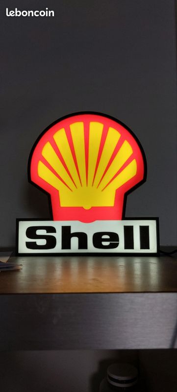 Citernes enseigne SHELL JUPITER x2 - jaune - châssis noir