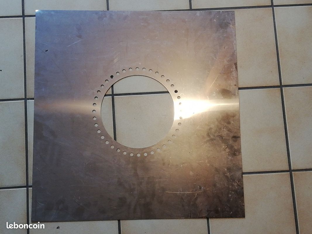 Plaque écart au feu 48*50, Diamètre 175mm (image 1)