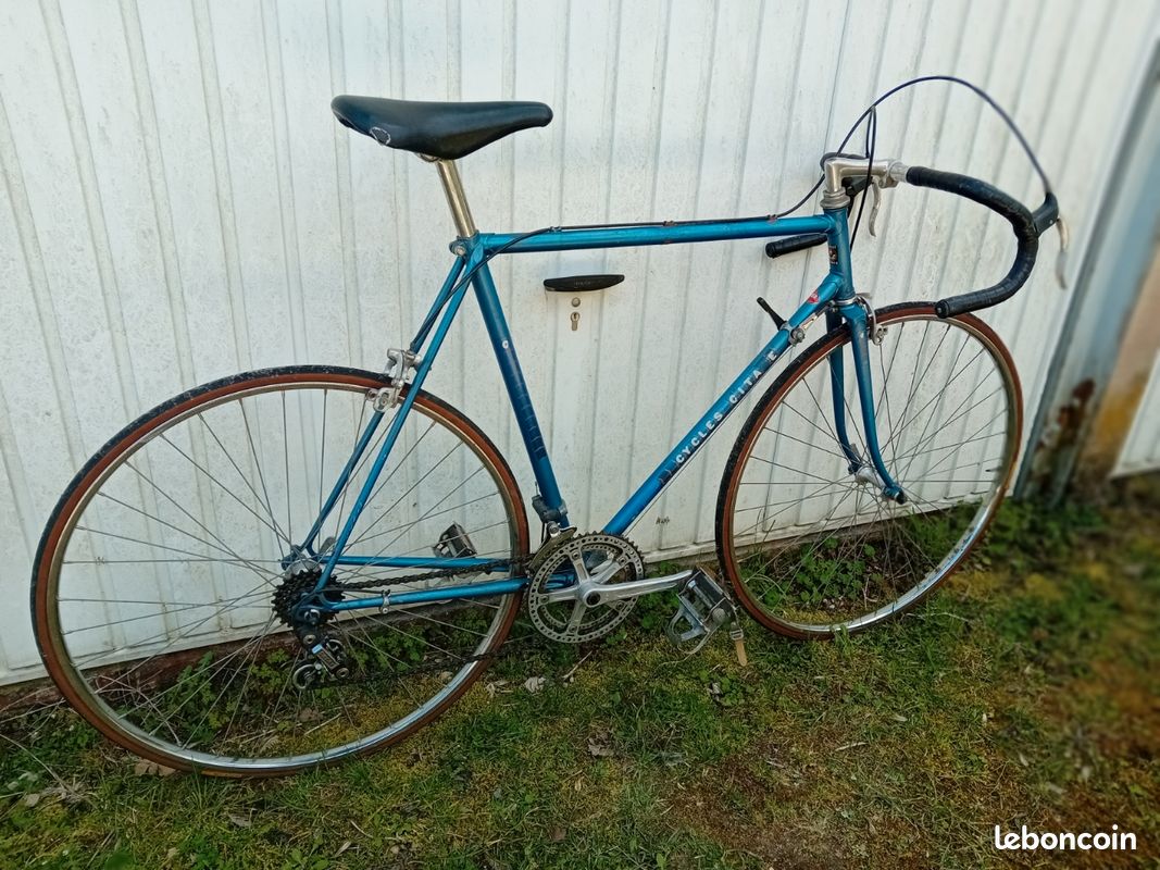 Ancienne Plaque de vélo GITANE - Collection