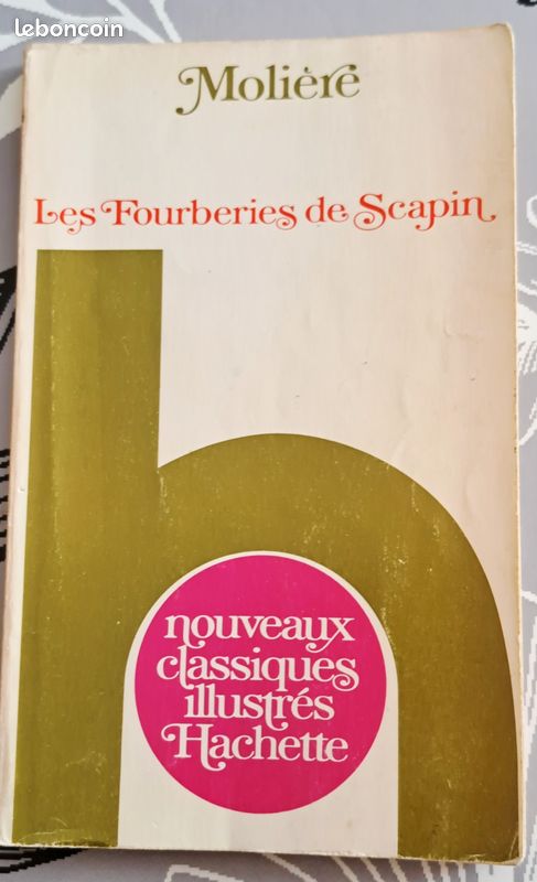 Les Fourberies de Scapin – Nouveaux Classiques Illustrés Hachette (image 1)