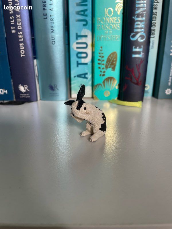 Schleich 13698 Lapin Noir et Blanc 2010 (image 1)