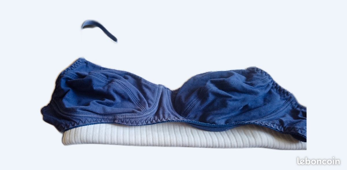 Soutien gorge bleu... (image 1)