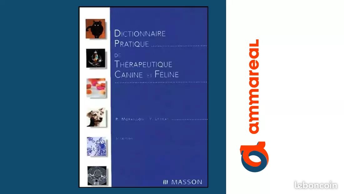 Dictionnaire pratique de thérapeutique canine et féline - Robert Moraillon et Yves Legeay (image 1)