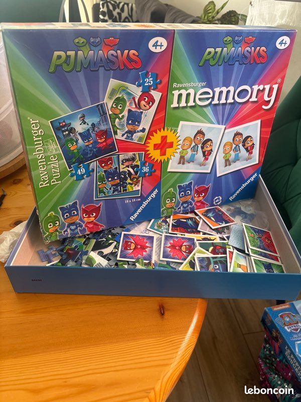 Memory puzzle pjmasks (image 1)
