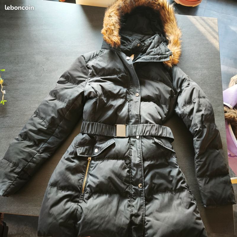 Veste Femme Esprit Rouge Taille L - Double Fermeture (zip + Pressions), Peu Portée