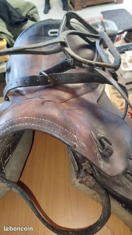 Selle Bates 17,5 marron (996650) | Acheter cette selle d'occasion | France
