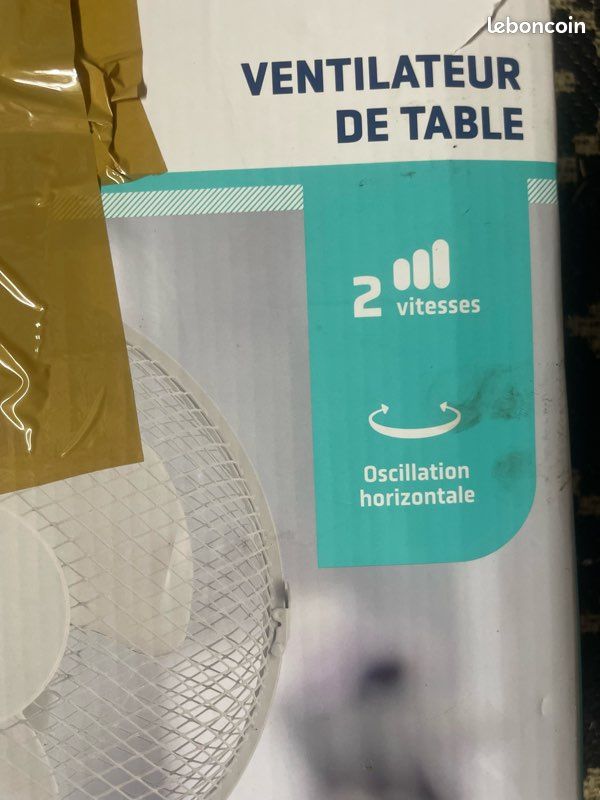 Ventilateur de table/Mini-ventilateur pour chambre, bureau,oscillation/rotation (image 5)