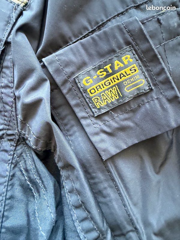 Veste Militaire Bronzée G-Star RAW Pour Homme - Taille L, Occasion Très Bon état