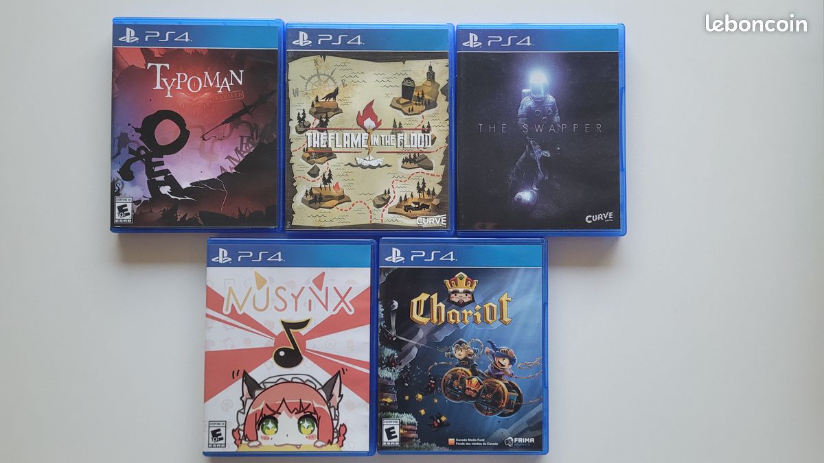 Lot Jeux PS4 Limited Run - Jeux vidéo
