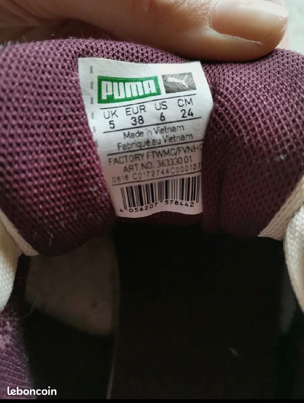 Puma trinomic pointure 38 (image 3)
