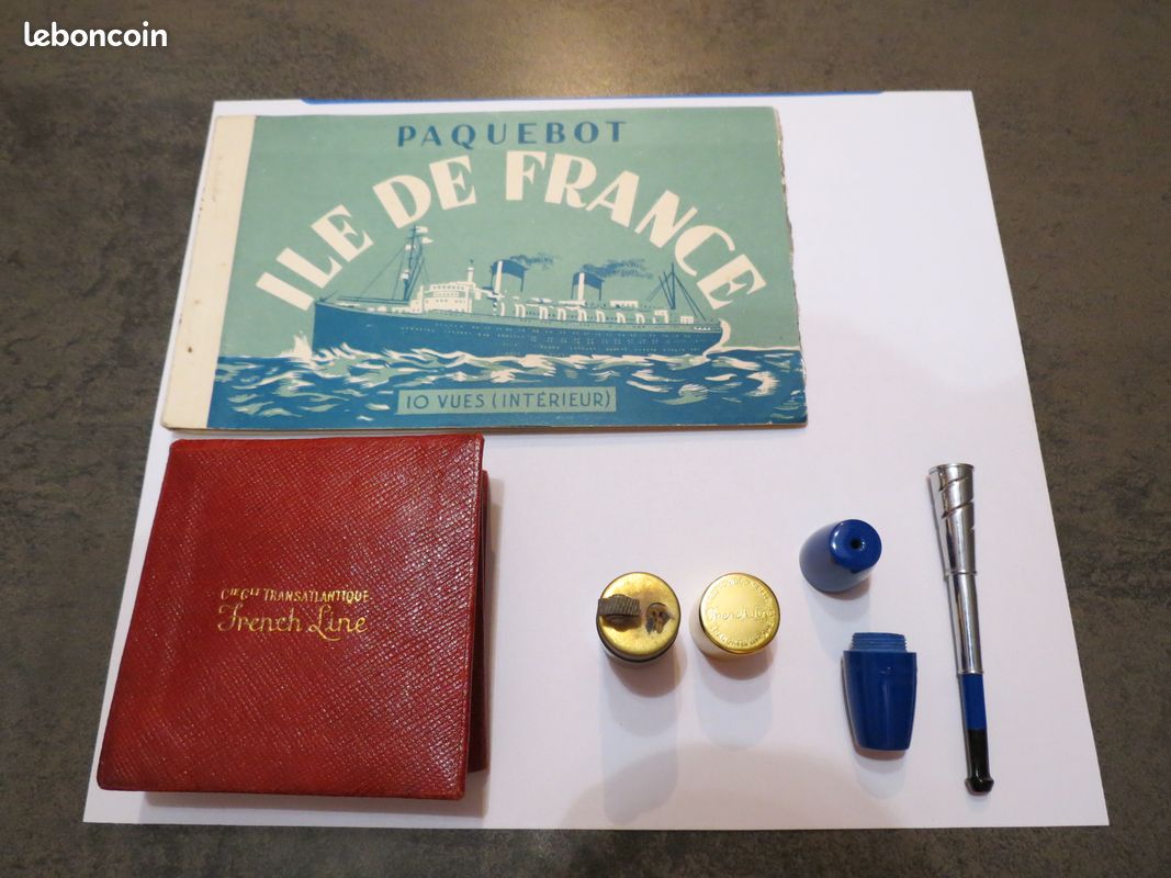 Jeu De 52 Cartes French Line - Compagnie Générale Transatlantique - Vintage Paquebot