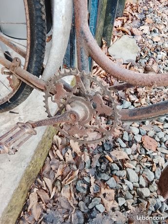 Pédalier LION Course 1920/30 – Vintage Pour Vélo PEUGEOT, Acier, France