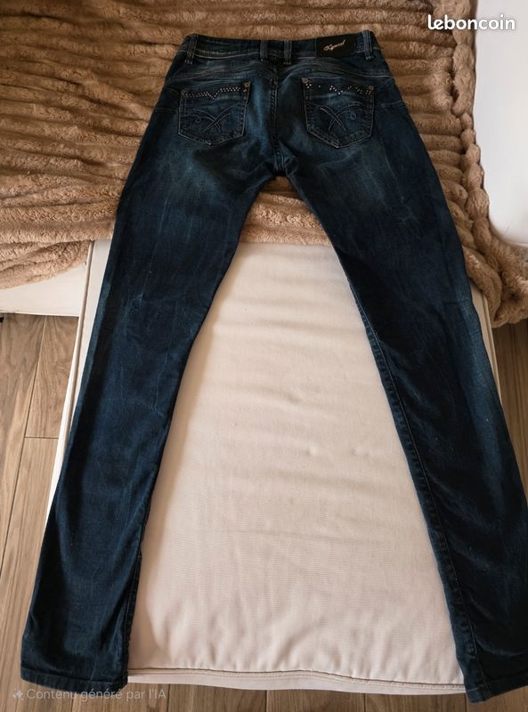 Denim Kaporal Femme Jean Kaporal CLEON Femme Taille 39 (US 29